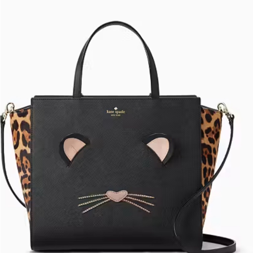 Kate Spade Run Wild Leopard Hayden Satchel